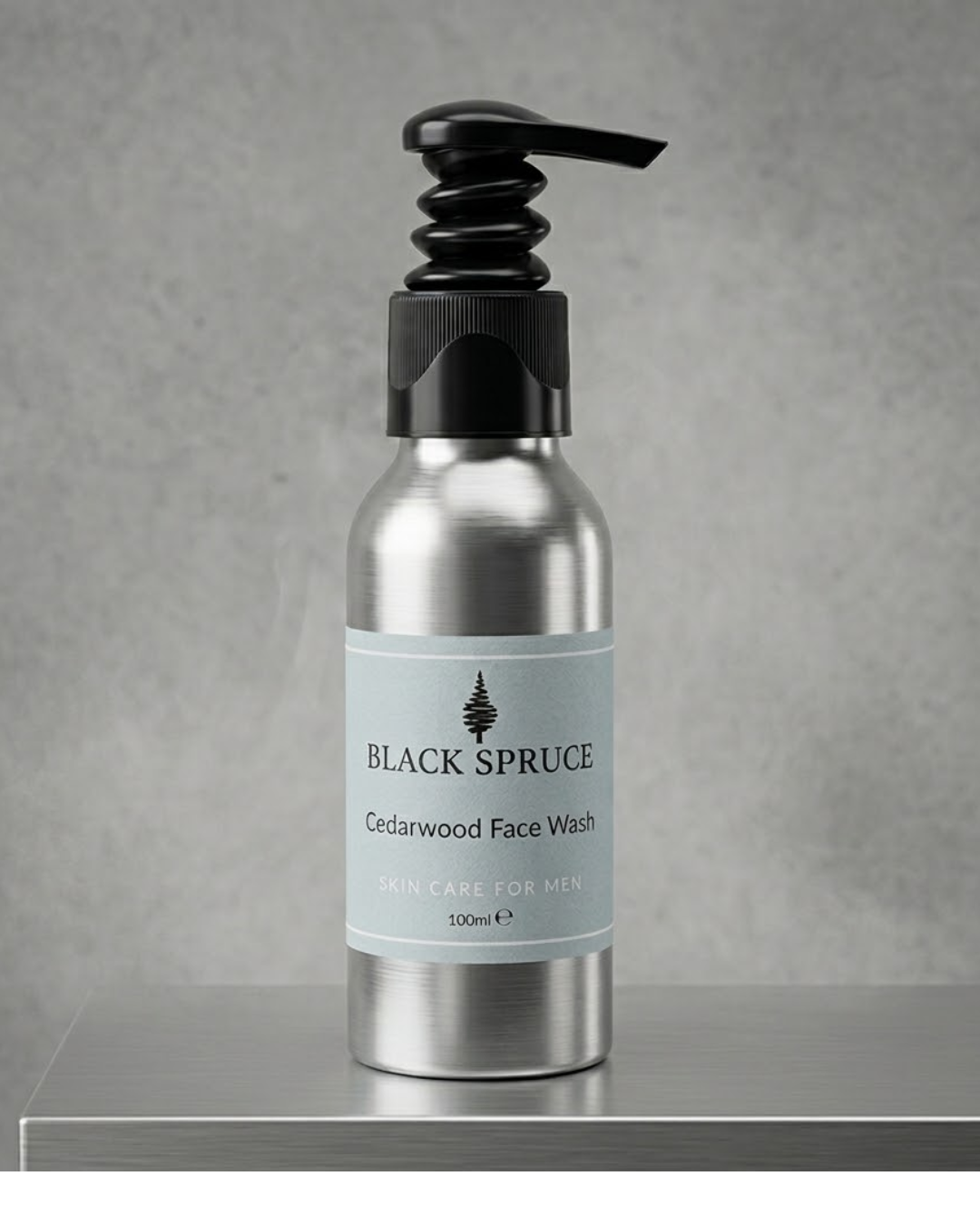 Black Spruce Cedar Facial Wash