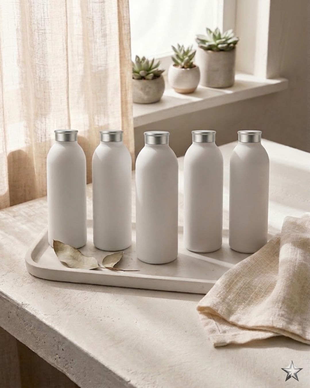 Aluminium Talcum Can and Lid