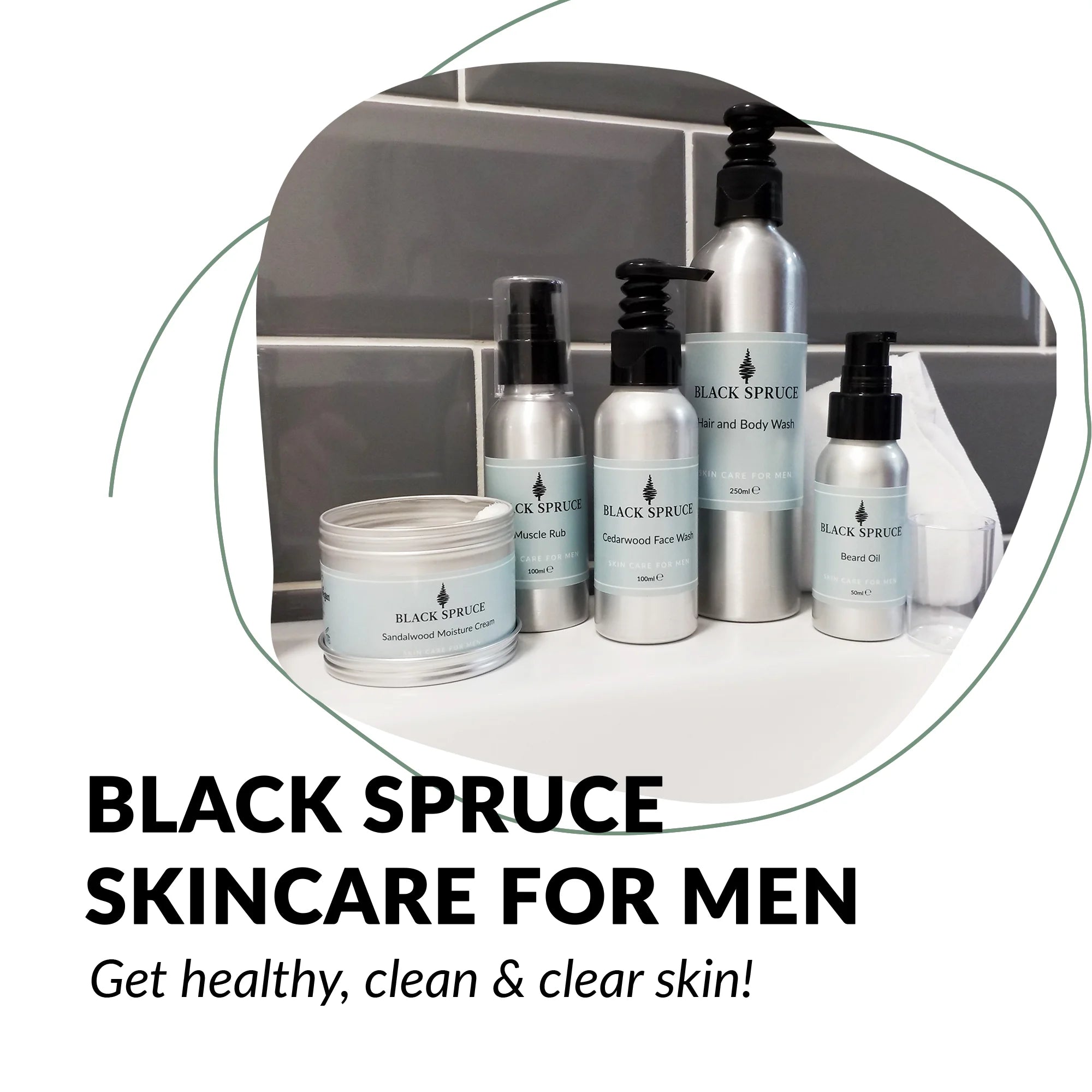 Black Spruce Skincare For Men 