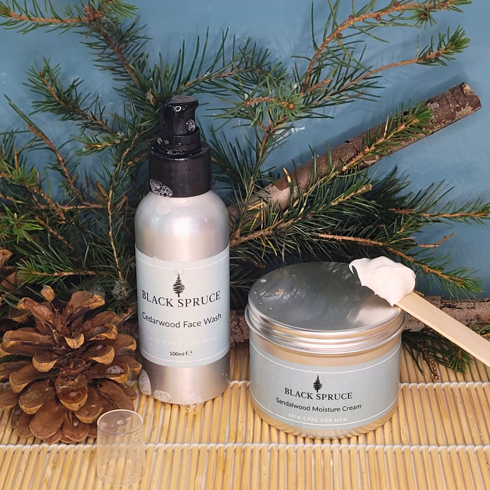 Father's Day Spruce &amp; Sandalwood Gift Set
