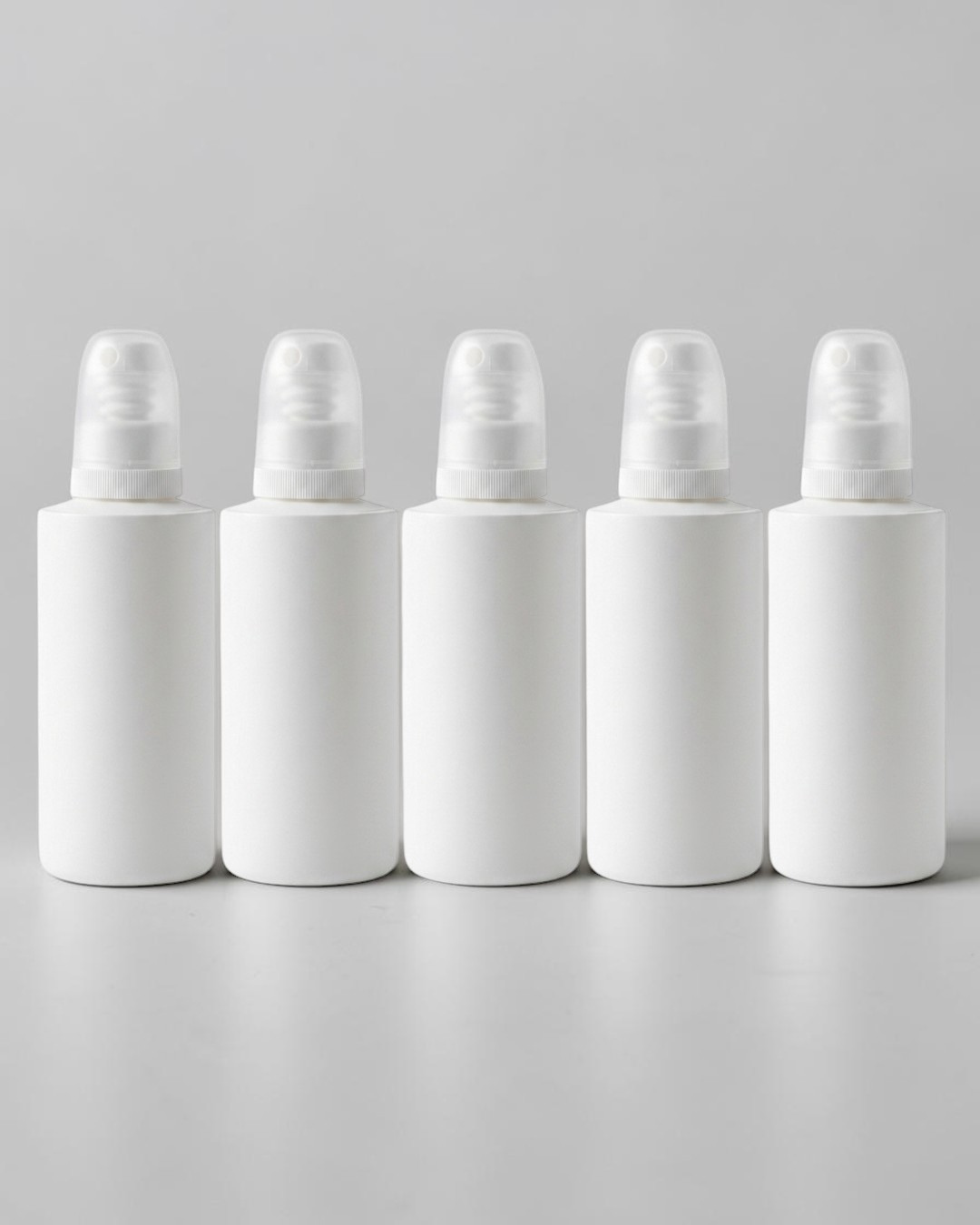 White Eco Bottles with Atomiser 150ml