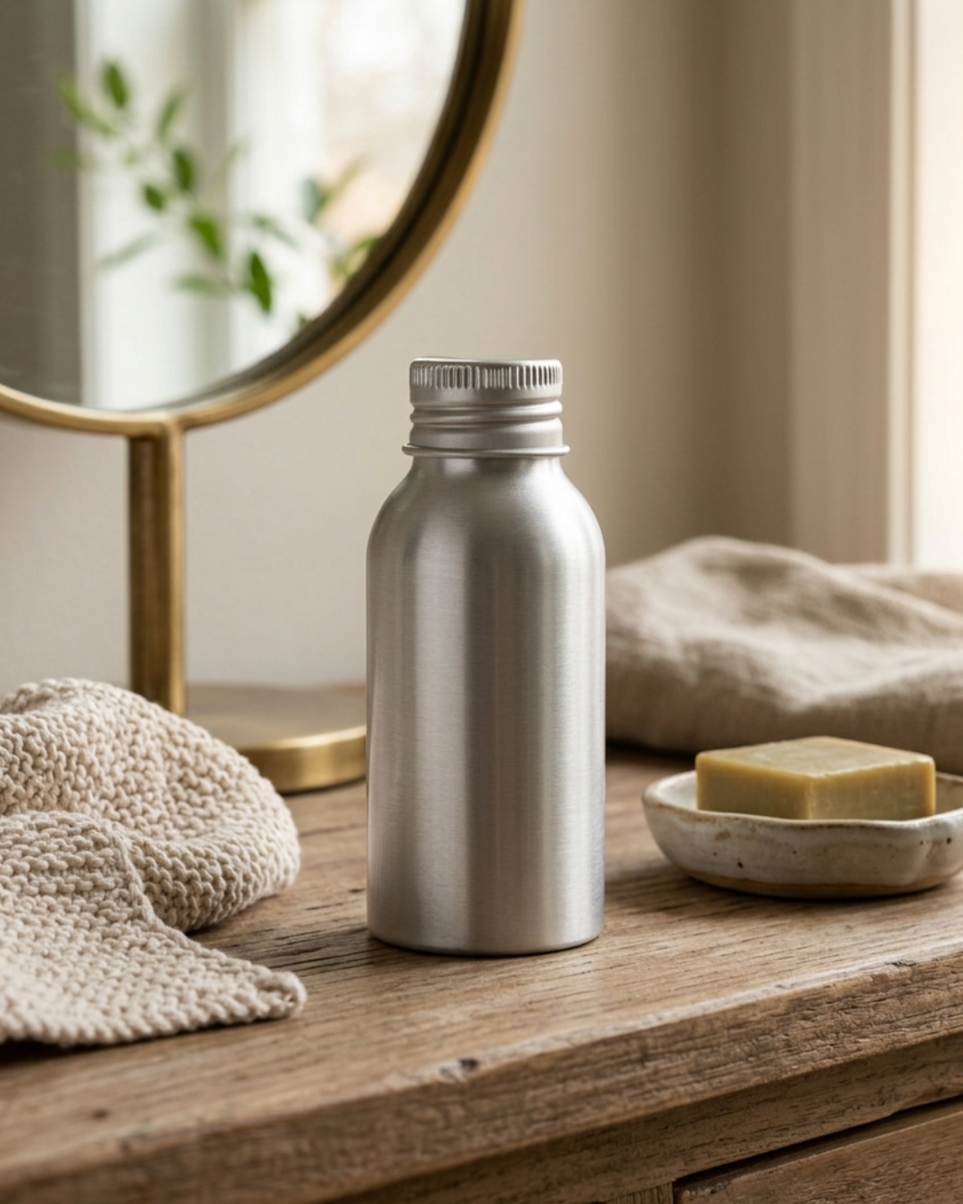 Aluminium Bottles with Screw Lid