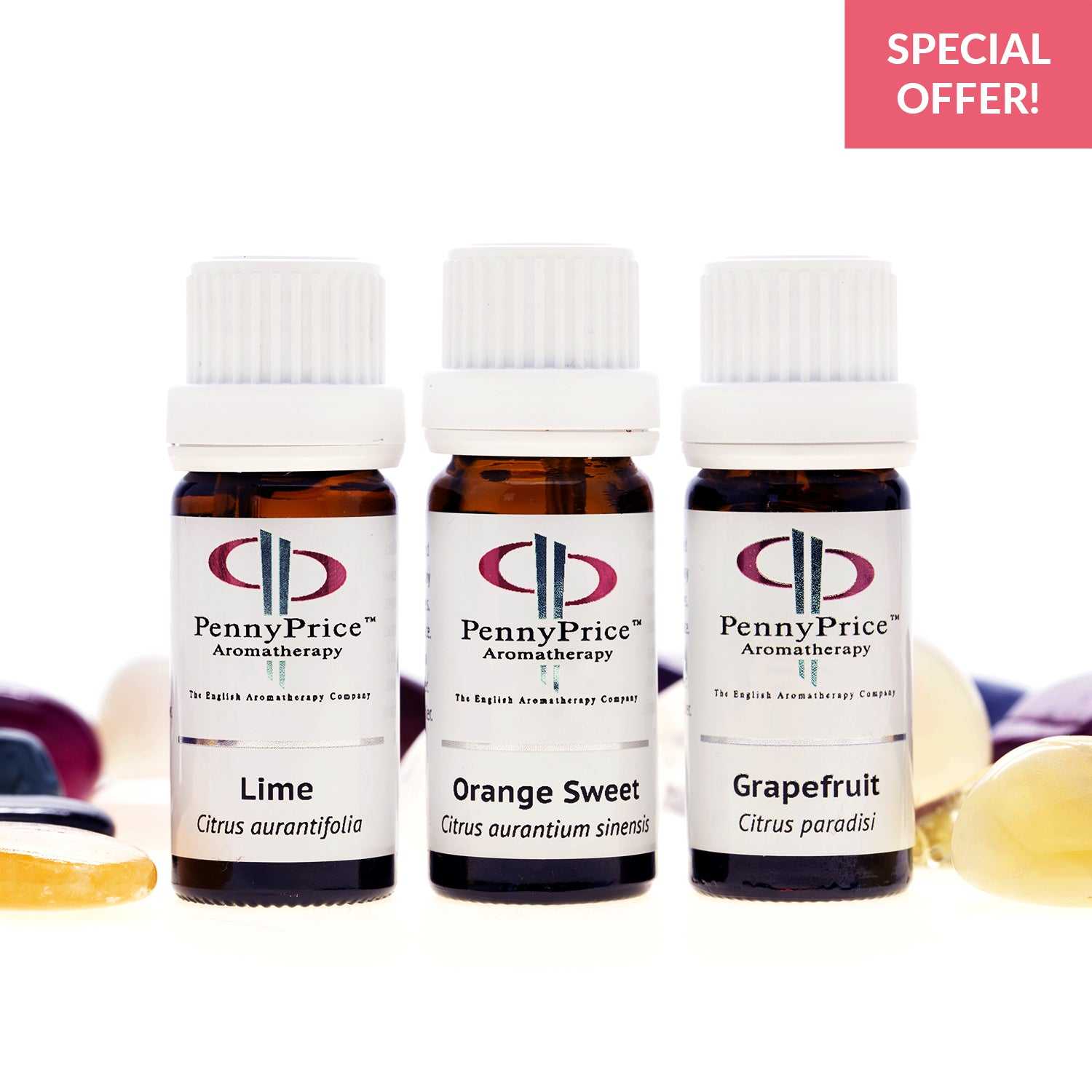 Uplifting, Fresh & Fruity - Essential Oil Set