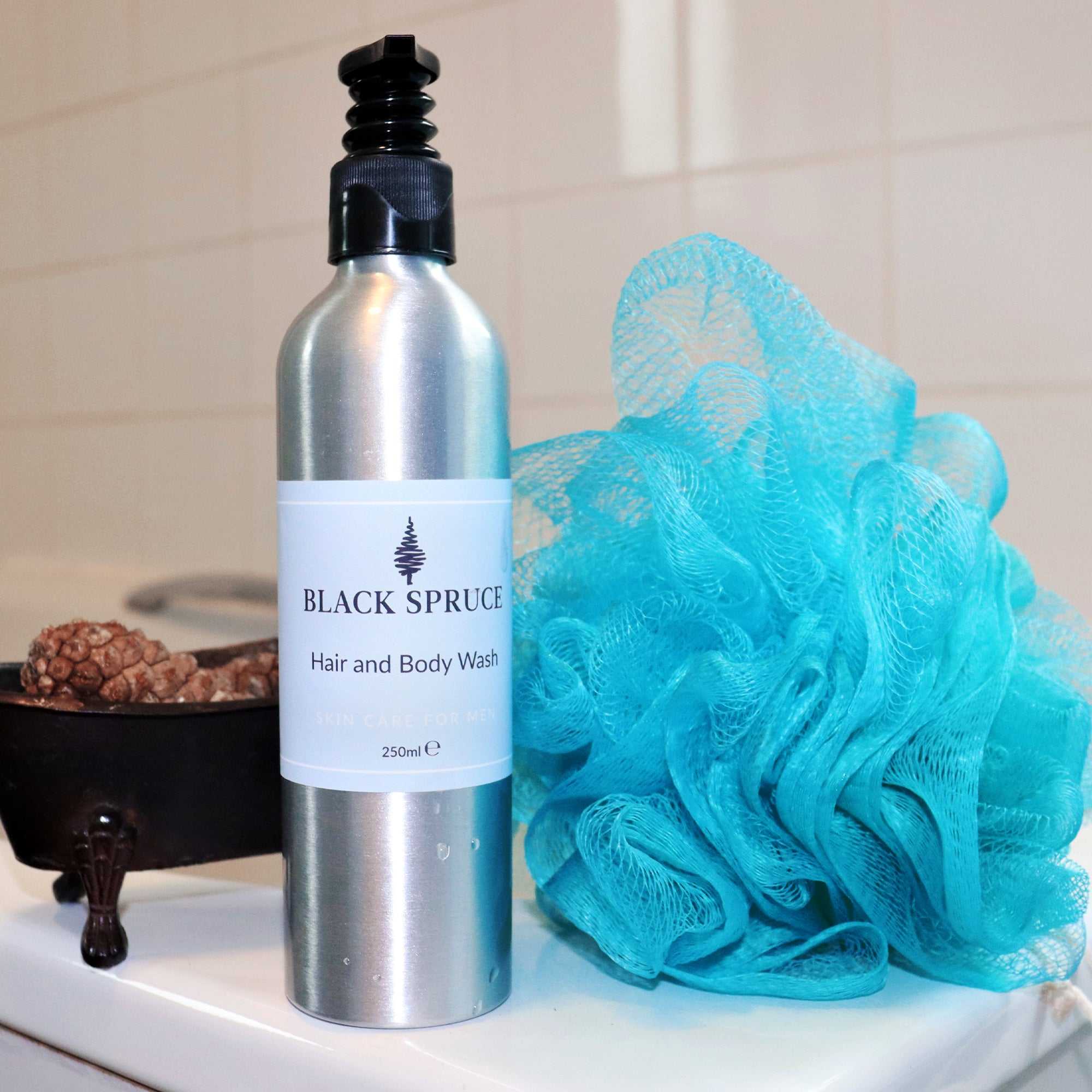 Black Spruce Hair & Body Wash 250ml