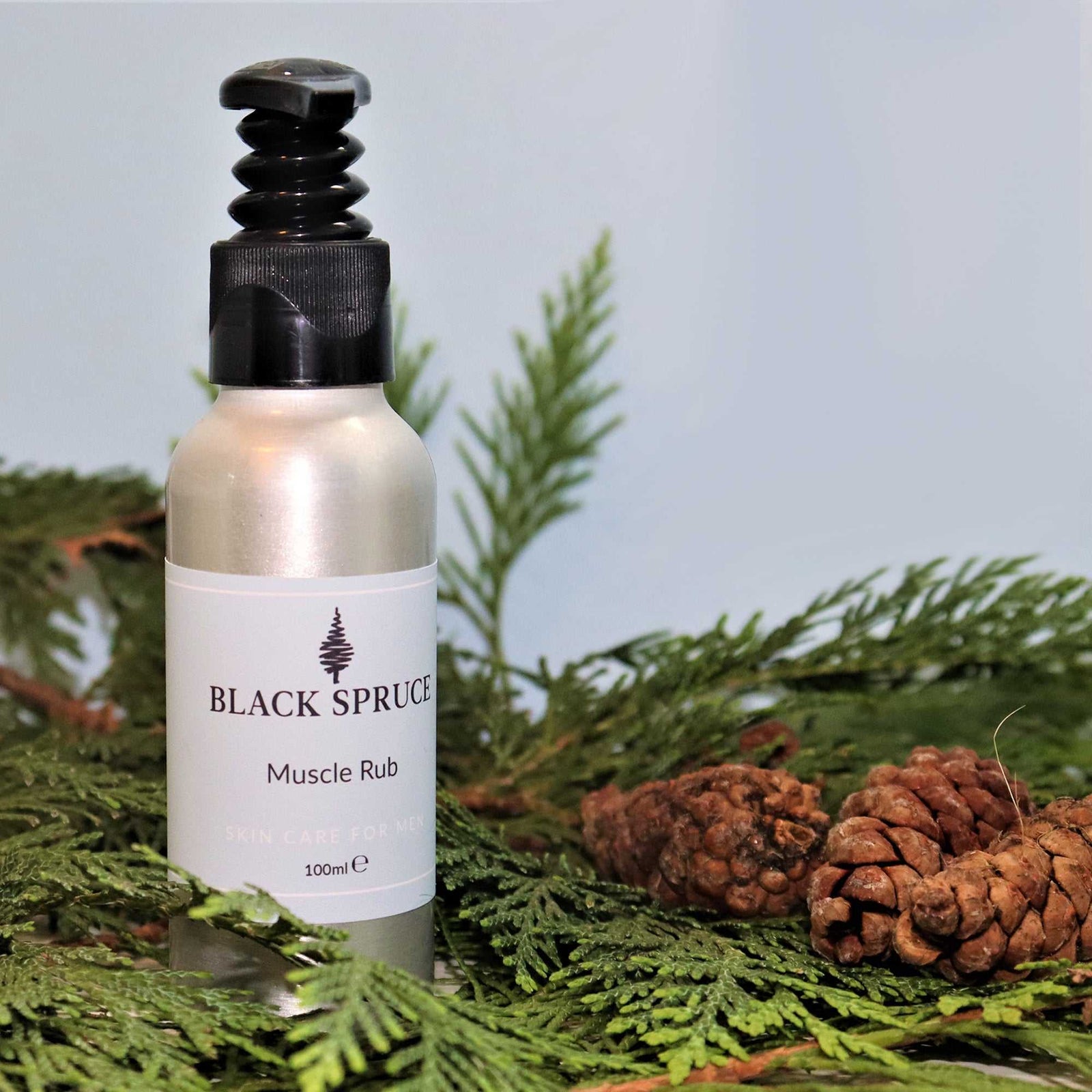 Black Spruce Marjoram Muscle Rub 100ml