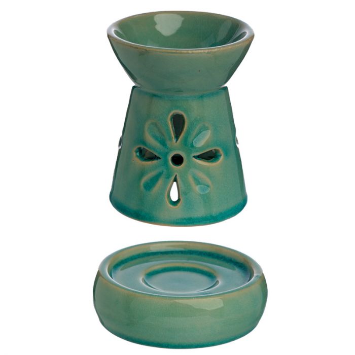 Ceramic oil burner - assorted colours